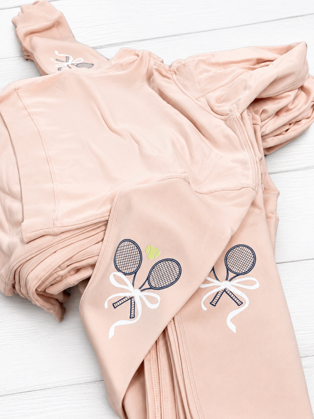 Hoodie Racket and Bows