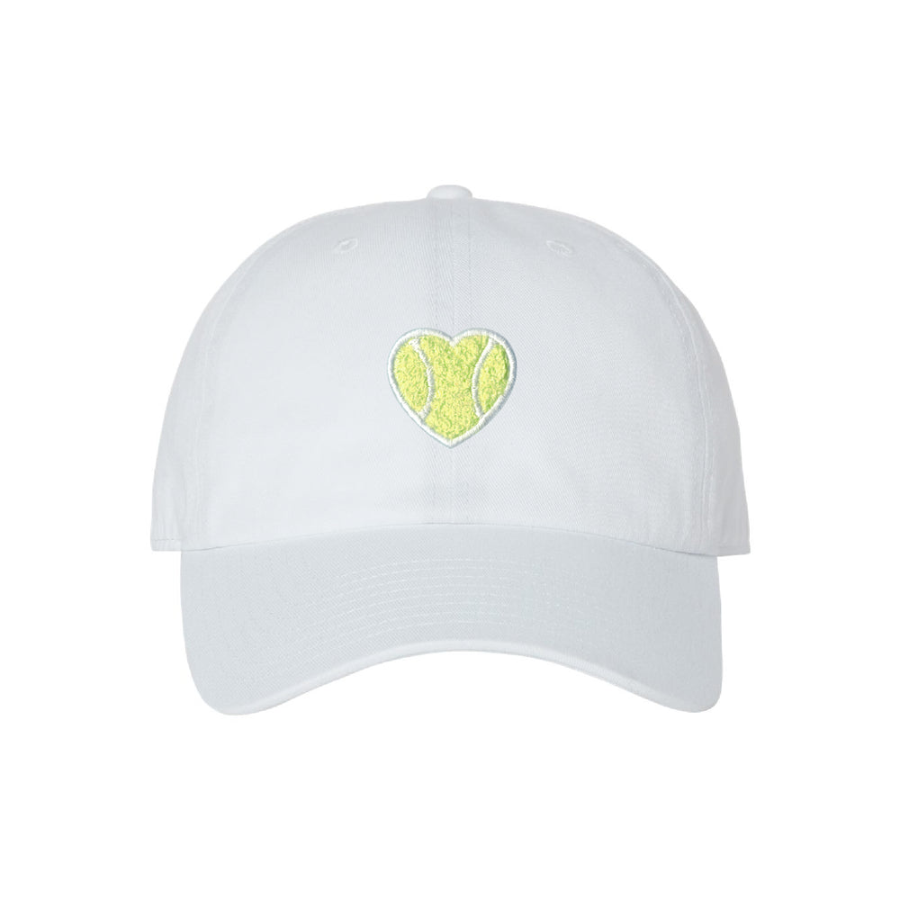 Classic Baseball Hat Chenille Heart