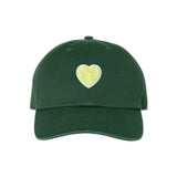 Classic Baseball Hat Chenille Heart