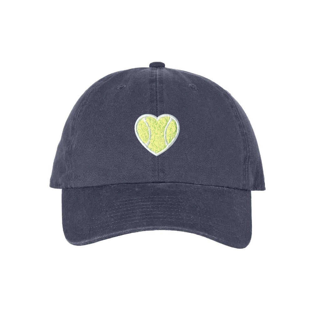 Classic Baseball Hat Chenille Heart