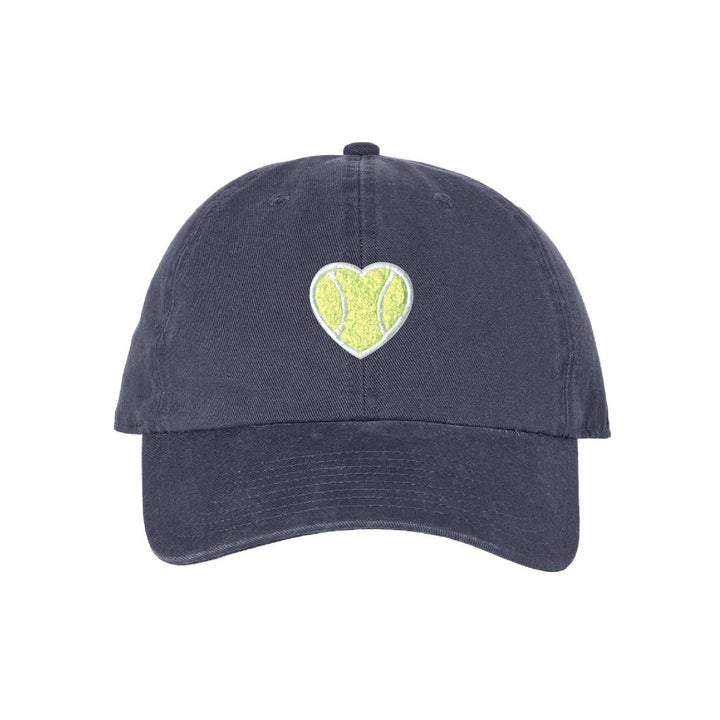 Classic Baseball Hat Chenille Heart