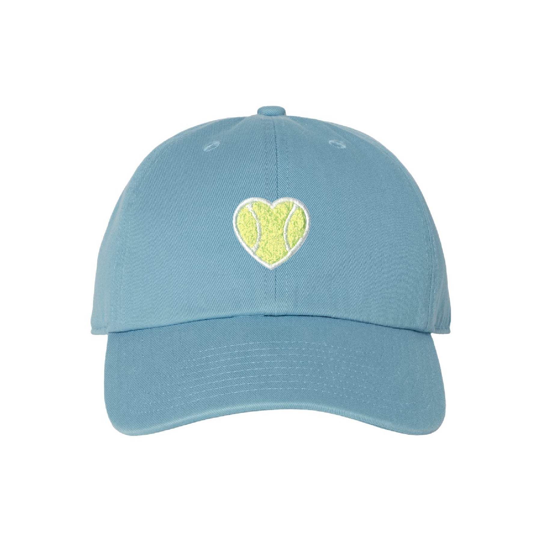 Classic Baseball Hat Chenille Heart