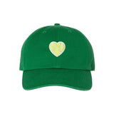 Classic Baseball Hat Chenille Heart