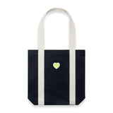 Canvas Tote Bag with Heart