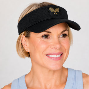 Performance Mesh Visor Black