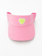 Classic Pink Twill Visor