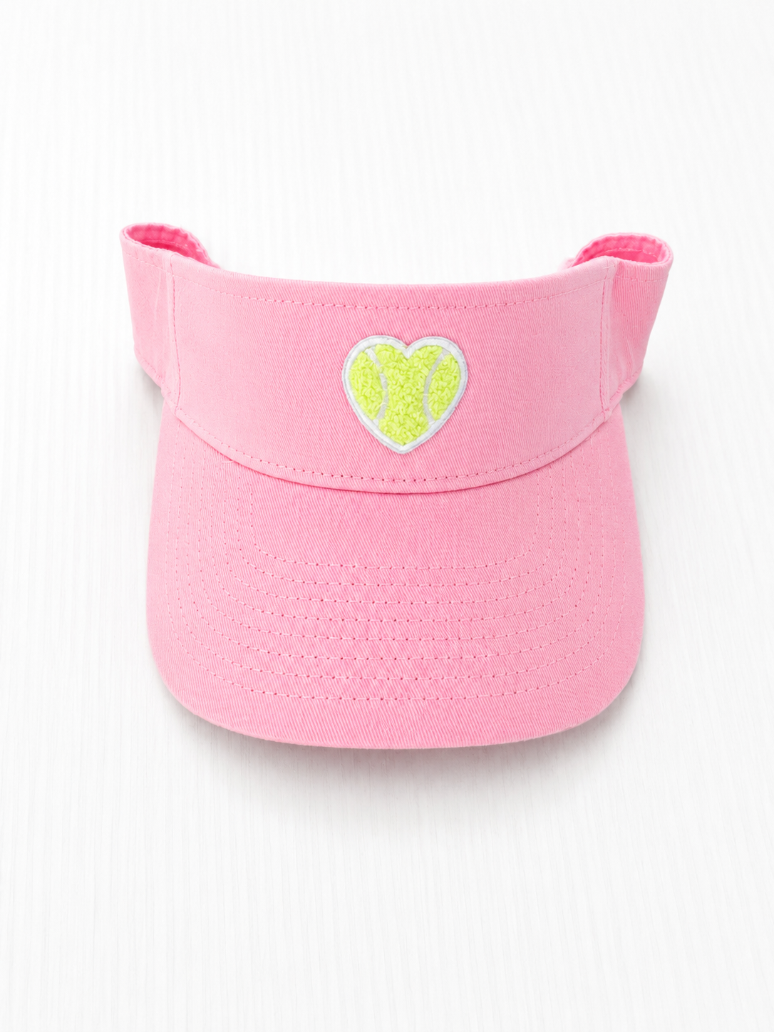 Classic Pink Twill Visor