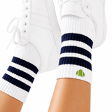 Match Day Socks Navy and White