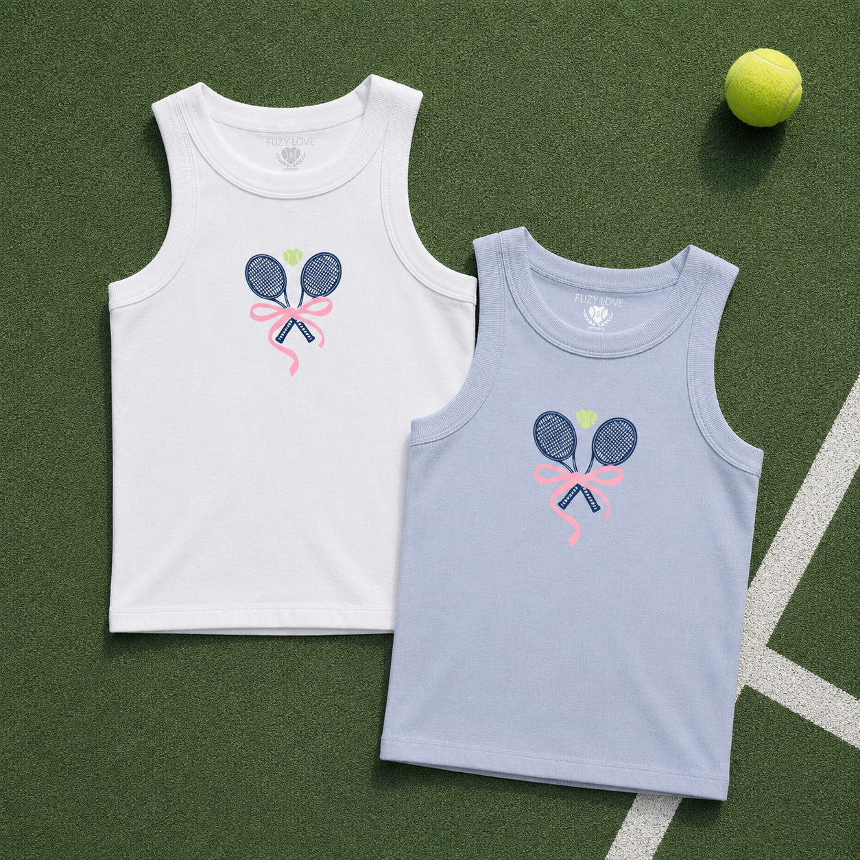 Navy Rackets with Bow Tank