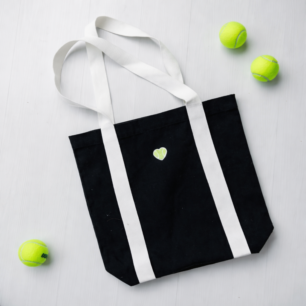 Canvas Tote Bag with Heart
