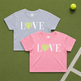 Love Heart Crop Tee