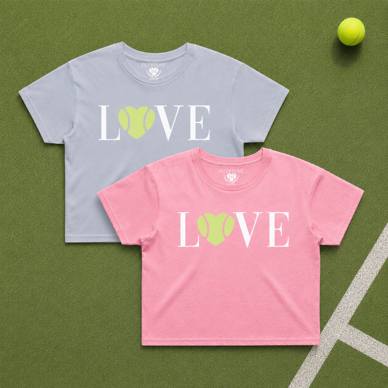 Love Heart Crop Tee