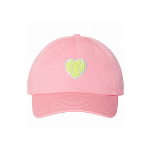 Classic Pink Baseball Cap Chenille Patch