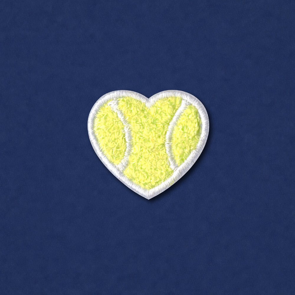 Chenille Heart Patch