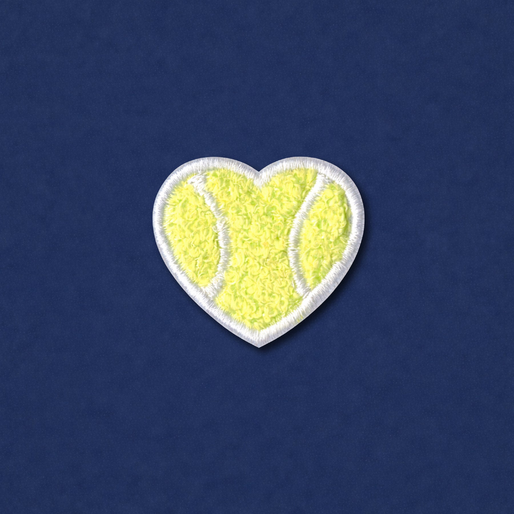 Chenille Heart Patch