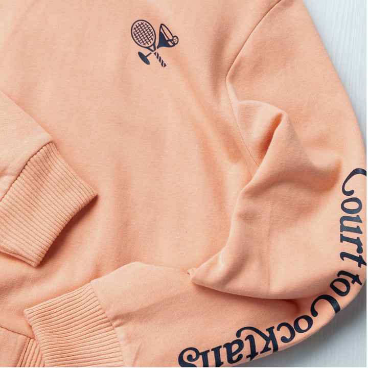 Court to Cocktails Fitted Crop