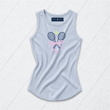Navy Tennis Rackets with Bow Tank