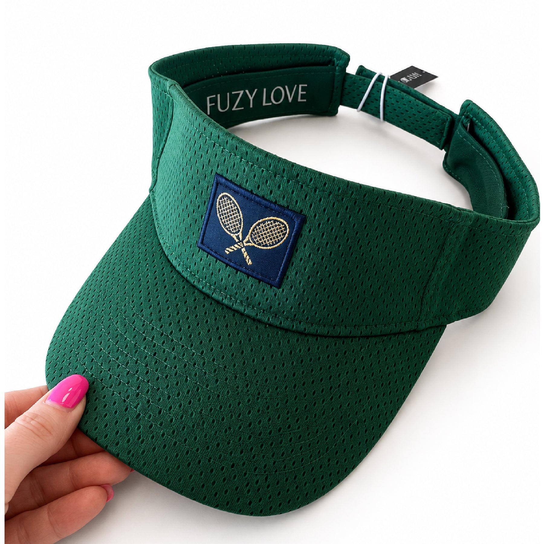 Performance Mesh Visor Dark Green
