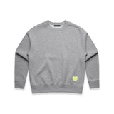 Lux Love Crew Hip Chenille Heart