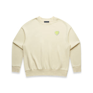 Lux Love Crew Chenille Heart