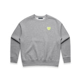 Lux Love Crew Chenille Heart