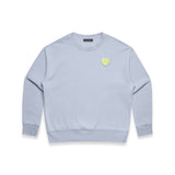 Lux Love Crew Chenille Heart