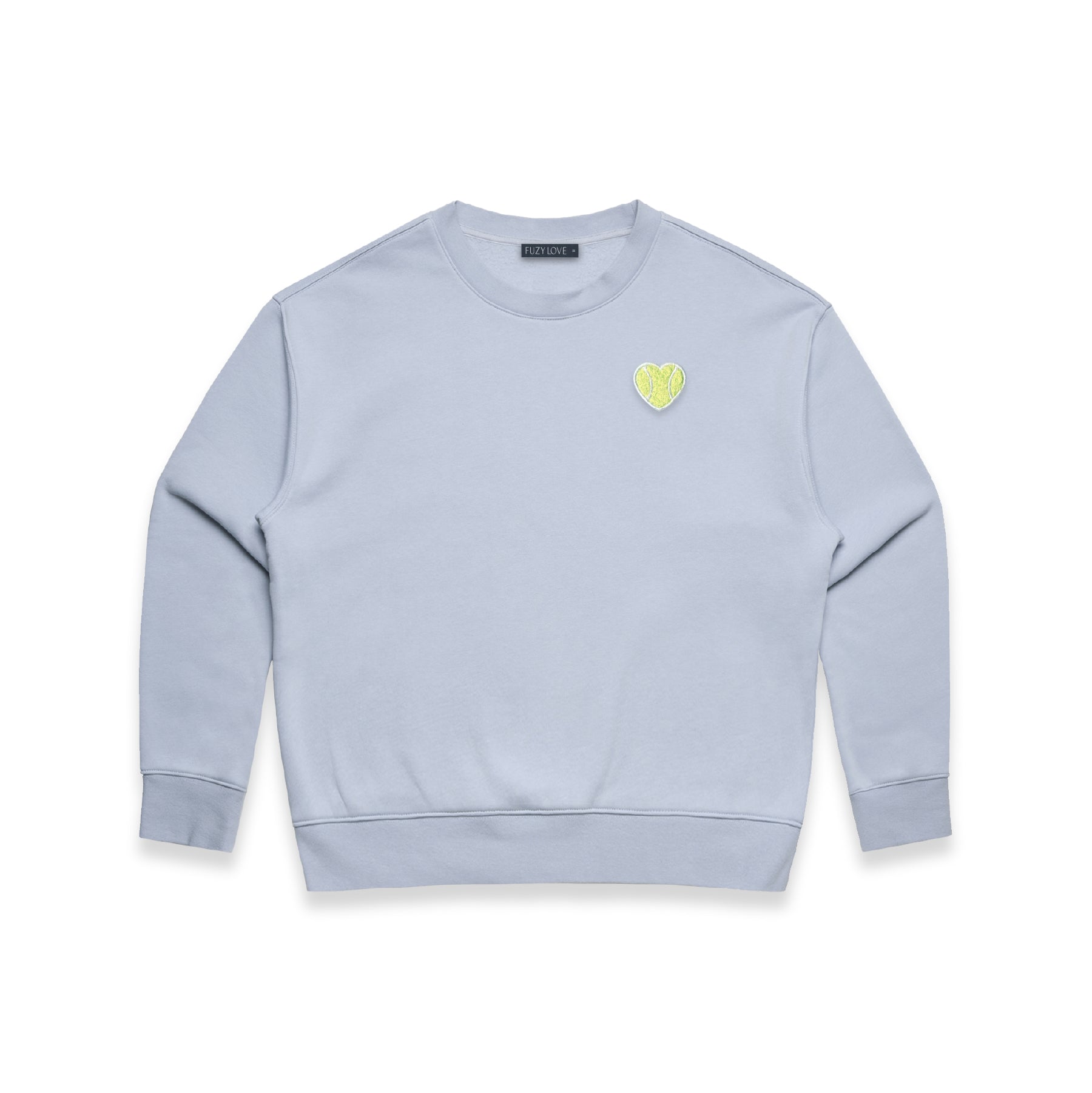 Lux Love Crew Chenille Heart