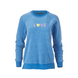 Fuzy Crew Love Embroidery