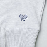 Fitted Crewneck Woven Tennis Rackets