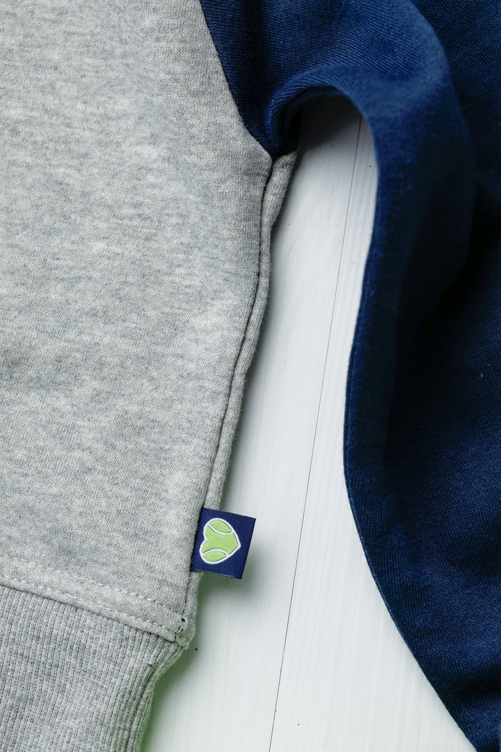 Cropped Fleece Hooded Sweatshirt