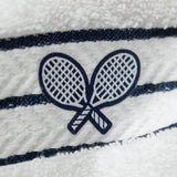 Crossed Rackets Woven Patch