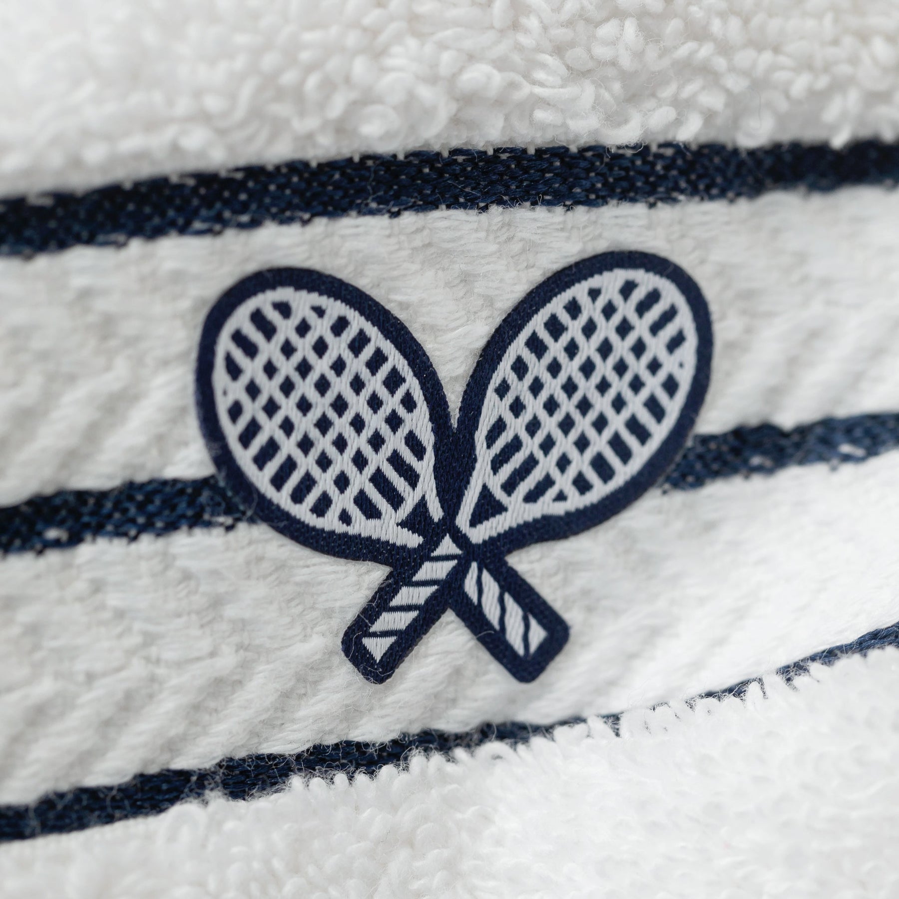 Crossed Rackets Woven Patch