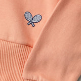 Fitted Crewneck Woven Tennis Rackets