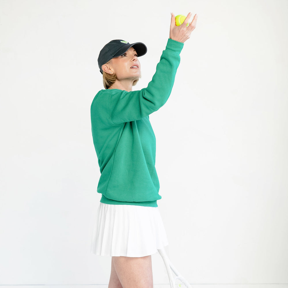 Court to Cocktails Heart Sweatshirt