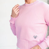 Fitted Crewneck Woven Tennis Rackets