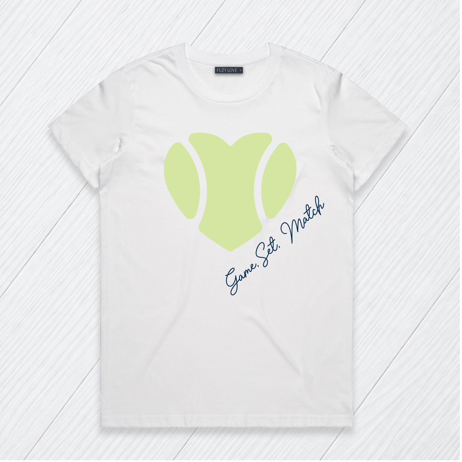 Game Set Match Heart Tee