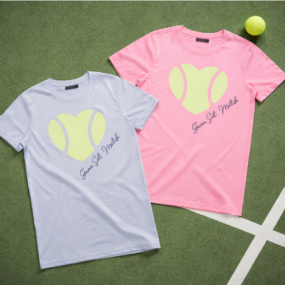 Game Set Match Heart Tee