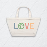 Oversized Tote Love Multi Color