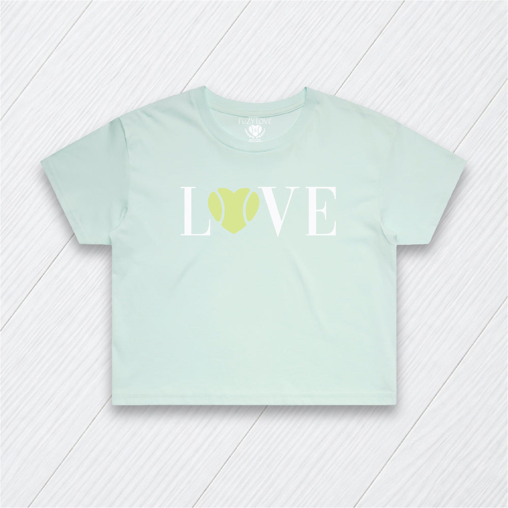 Love Heart Crop Tee