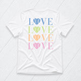 Bright Love Love Tee