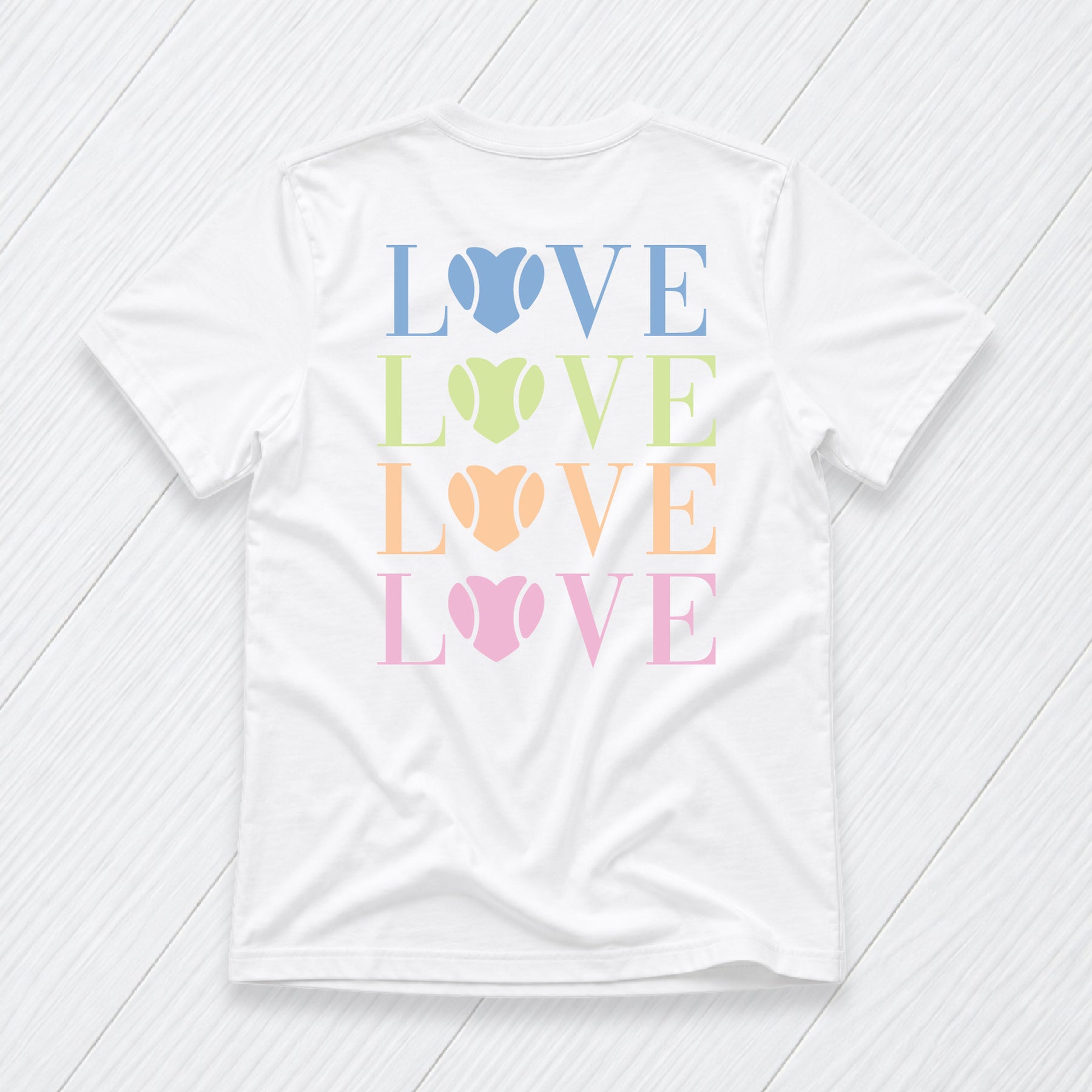 Bright Love Love Tee