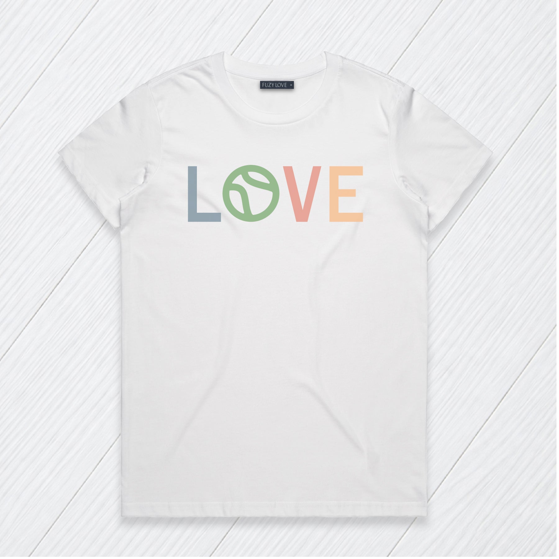 Love Multi Color Tee