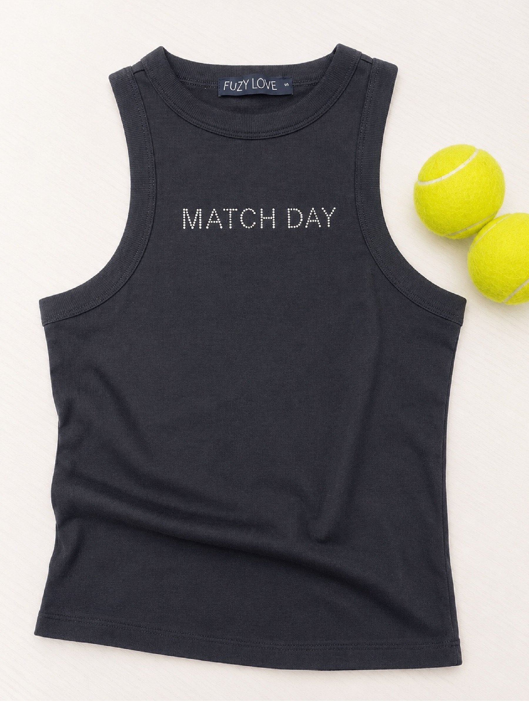 Match Day Rhinestone Tank