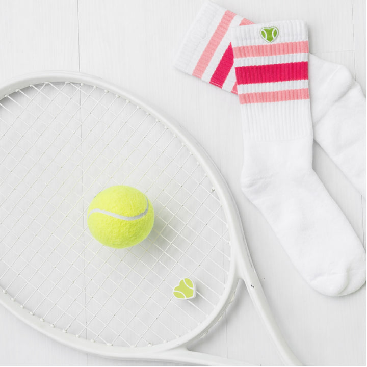 Match Day Socks White and Pink