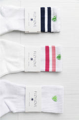 Match Day Socks White and Pink