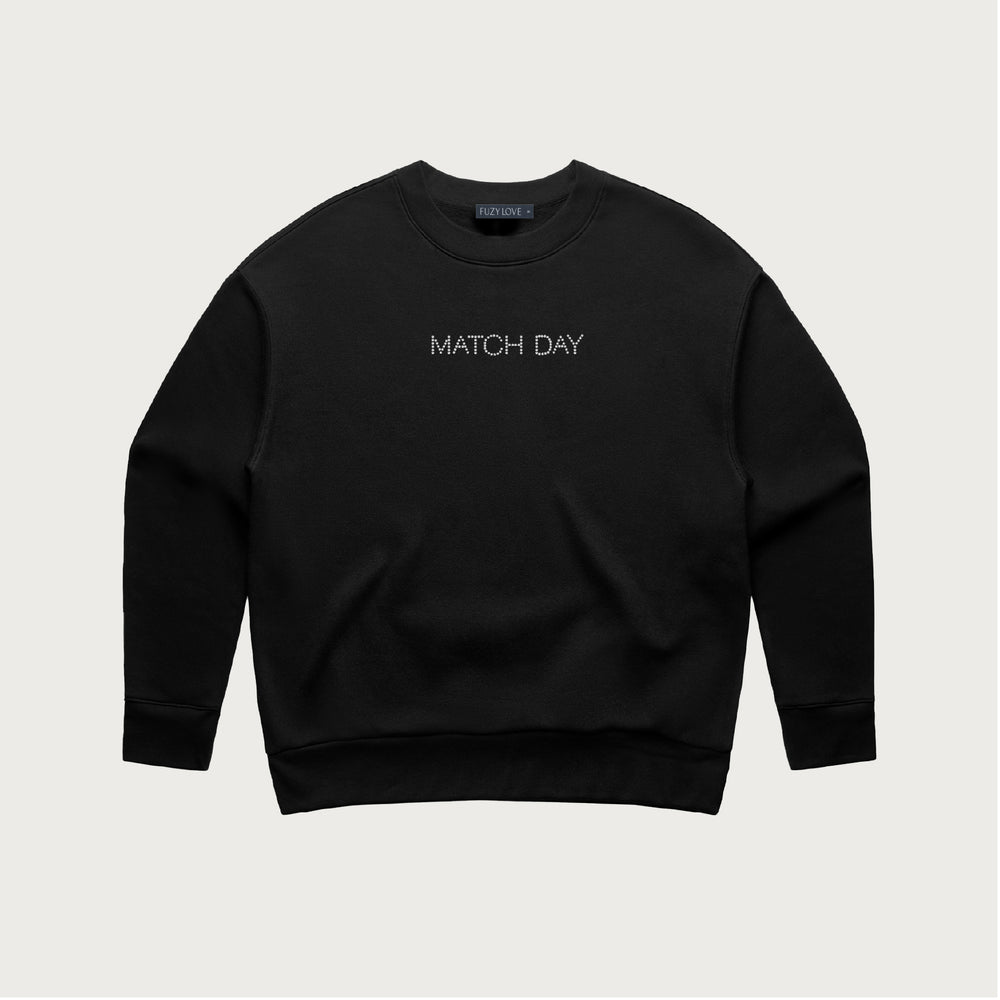 Match Day Rhinestone Crewneck