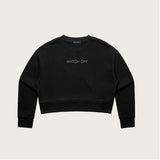 Match Day Rhinestone Crop Sweatshirt