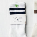 Match Day Socks Navy and White