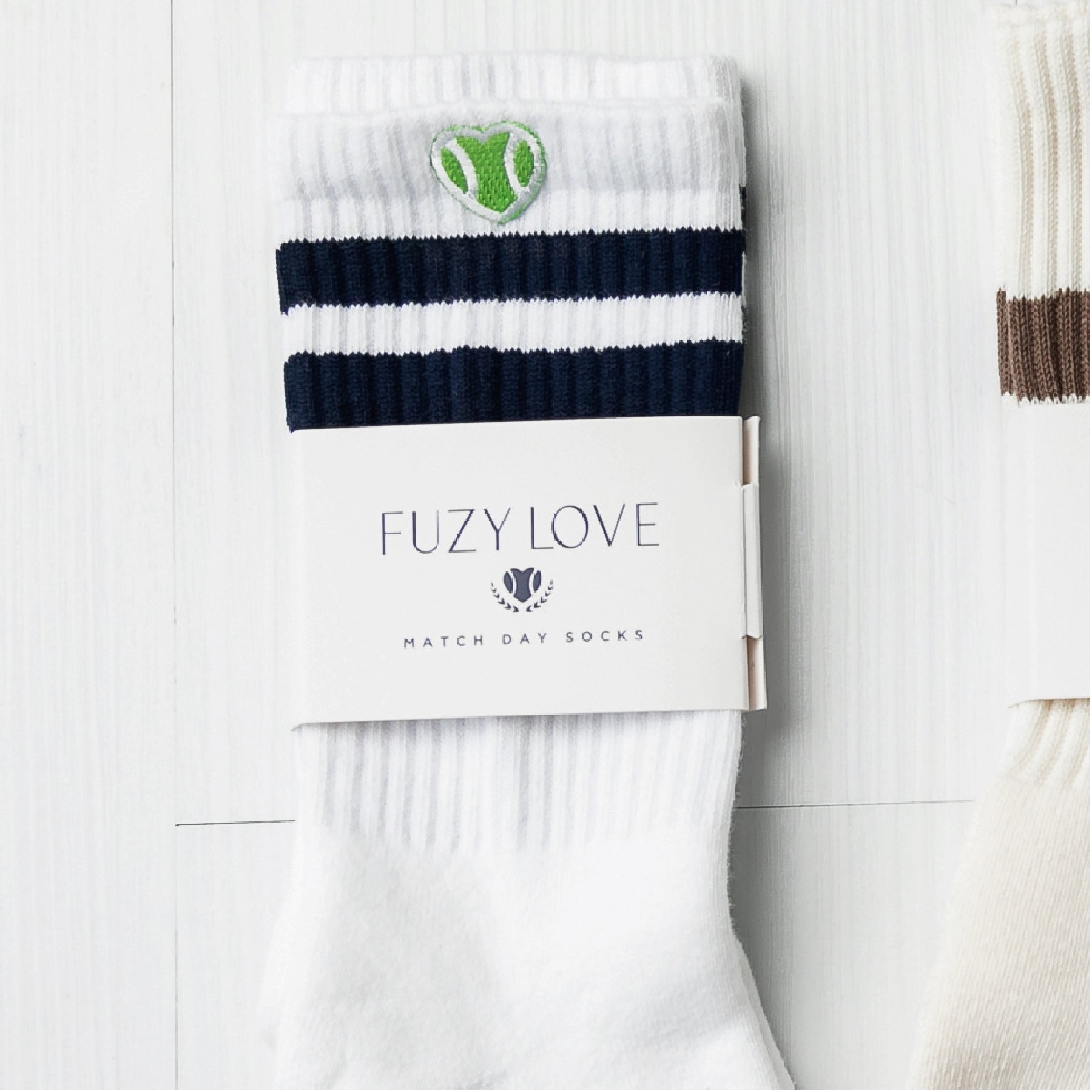 Match Day Socks Navy and White