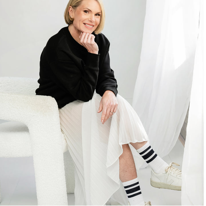 Match Day Socks Navy and White